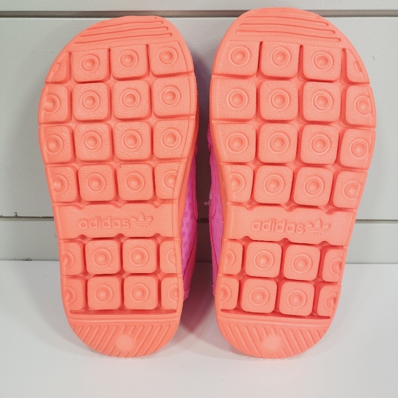 Adidas Sandal FX4952 Kids Toddler Girl Pink Magenta Beach Slip On Shoes size 10 - Picture 3 of 8
